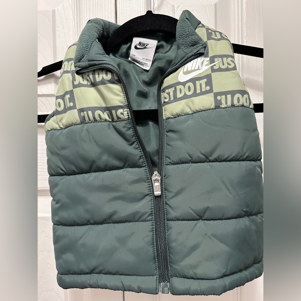Nike Kids‎ Puffer Jacket - Olive Green